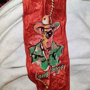 The Lone Ranger and Silver 1960s scarf